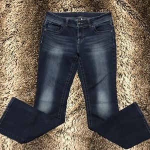 Apt 9 size 10 bootcut jeans with embellishment.